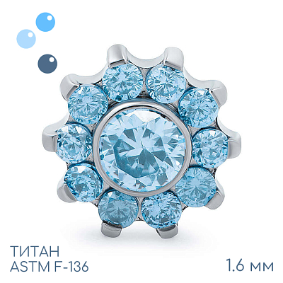 Накрутка Sunflower Aqua 1.6 мм